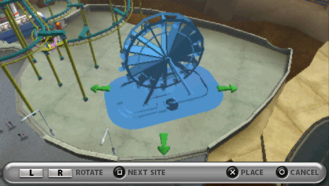 Thrillville | PSP | gameplay screenshot | region=North America | source-country= | zypher-v2 | moby-ecf25dfea9ca | Data by MobyGames.com