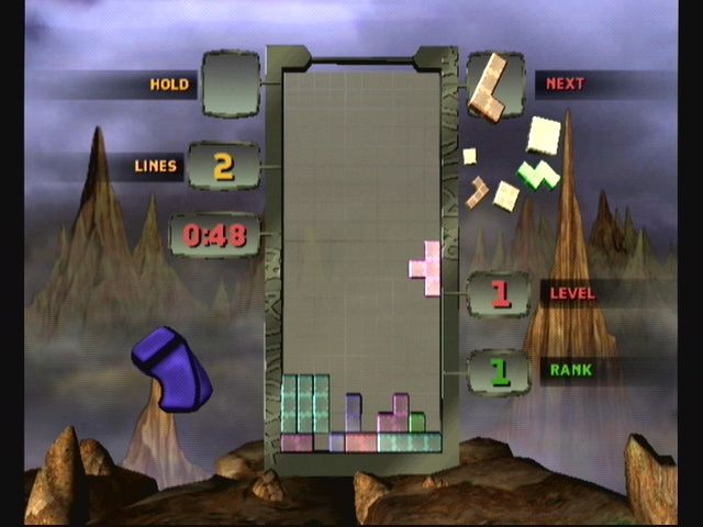 
Tetris Worlds | GameCube | gameplay screenshot | Data by MobyGames.com