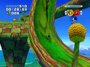 Sonic Heroes | GameCube | gameplay screenshot | region=North America | source-country= | zypher-v2 | moby-d8ed104466c1 | Data by MobyGames.com
