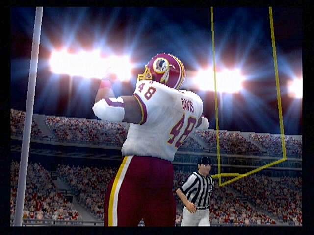 Madden NFL 2001 | PlayStation 2 | gameplay screenshot | region=North America | source-country= | zypher-v2 | moby-5429badabddd | Data by MobyGames.com