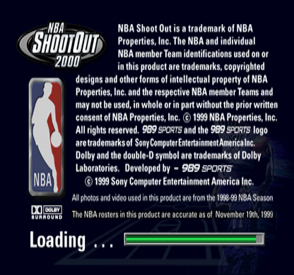 NBA ShootOut 2000 | PlayStation | gameplay screenshot | region=North America | source-country= | zypher-v2 | moby-6dbb6e6c427c | Data by MobyGames.com