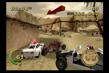 Smuggler's Run | PlayStation 2 | gameplay screenshot | region=North America | source-country= | zypher-v2 | moby-80363551844b | Data by MobyGames.com