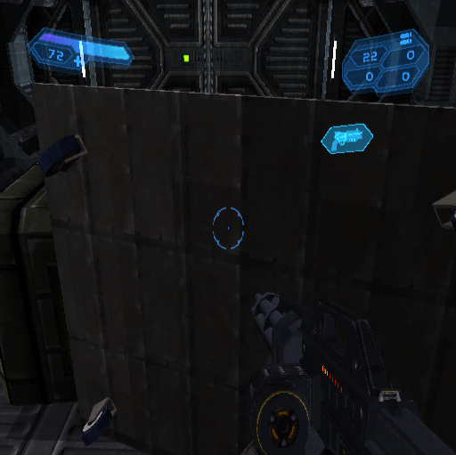 Mace Griffin: Bounty Hunter | PlayStation 2 | gameplay screenshot | Region: North America | source-country= | Data by MobyGames.com