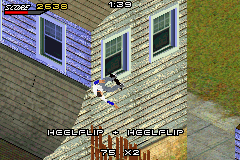 Tony Hawk's Underground | Game Boy Advance | gameplay screenshot | region=North America | source-country= | zypher-v2 | moby-eff26af3ba73 | Data by MobyGames.com