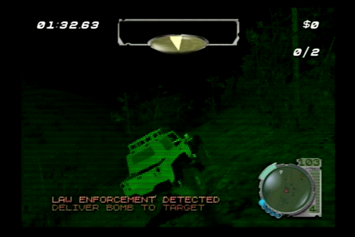
Smuggler's Run 2: Hostile Territory | PlayStation 2 | gameplay screenshot | Region: North America | source-country= | Data by MobyGames.com
