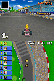 
Mario Kart DS | Nintendo DS | gameplay screenshot | Data by MobyGames.com