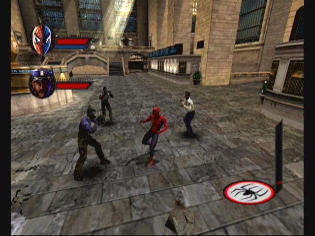 Spider-Man | GameCube | gameplay screenshot | region=North America | source-country= | zypher-v2 | moby-efb2a97cce57 | Data by MobyGames.com