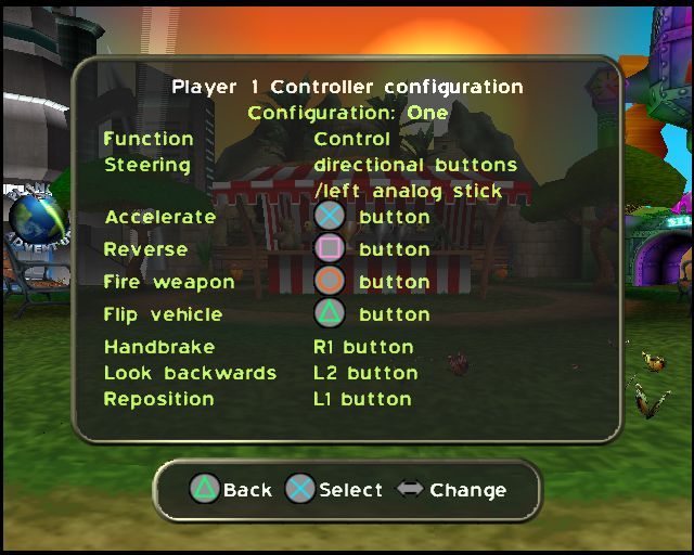 RC Revenge Pro | PlayStation 2 | gameplay screenshot | region=North America | source-country= | zypher-v2 | moby-f4418aa37c54 | Data by MobyGames.com