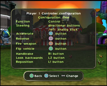 RC Revenge Pro | PlayStation 2 | gameplay screenshot | region=North America | source-country= | zypher-v2 | moby-f4418aa37c54 | Data by MobyGames.com