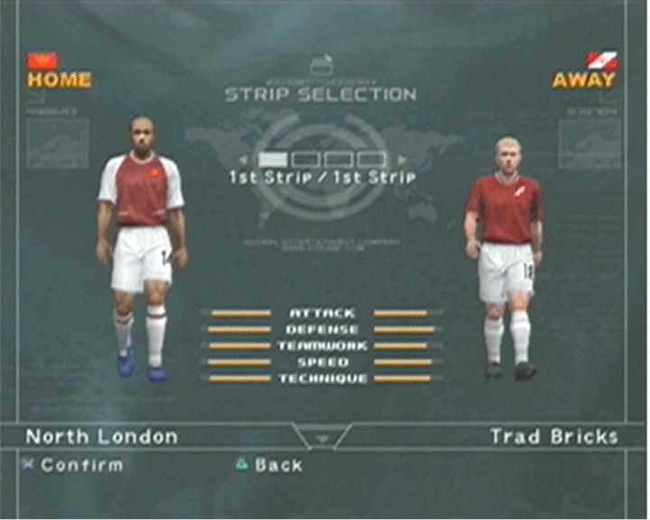 World Soccer: Winning Eleven 7 International | PlayStation 2 | gameplay screenshot | Region: Japan | source-country= | Data by MobyGames.com