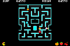 Namco Museum | Game Boy Advance | gameplay screenshot | region=North America | source-country= | zypher-v2 | moby-51c7bcf710f6 | Data by MobyGames.com