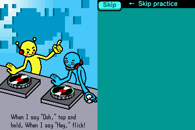 
Rhythm Heaven | Nintendo DS | gameplay screenshot | Data by MobyGames.com