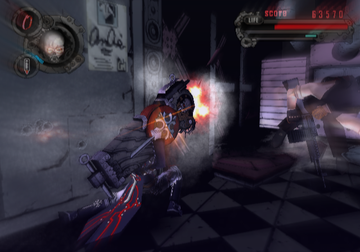 
Gungrave | PlayStation 2 | gameplay screenshot | Data by MobyGames.com