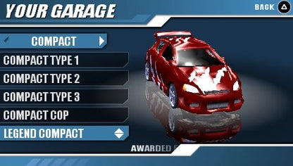 
Burnout: Legends | PSP | gameplay screenshot | Data by MobyGames.com