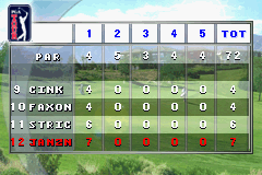 
Tiger Woods PGA Tour Golf | Game Boy Advance | gameplay screenshot | Data by MobyGames.com