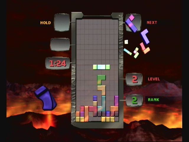 
Tetris Worlds | GameCube | gameplay screenshot | Data by MobyGames.com