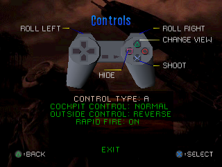 Star Wars: Rebel Assault II - The Hidden Empire | PlayStation | gameplay screenshot | region=North America | source-country= | zypher-v2 | moby-8bab86666da4 | Data by MobyGames.com