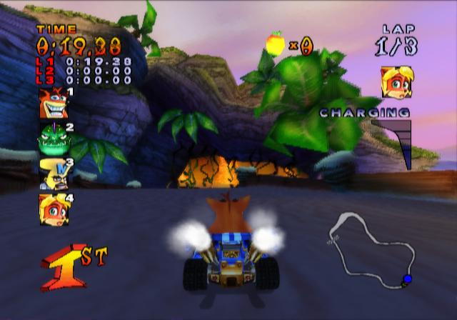 Crash Nitro Kart | PlayStation 2 | gameplay screenshot | region=North America | source-country= | zypher-v2 | moby-fb5122dd9022 | Data by MobyGames.com