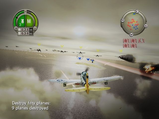 Heroes of the Pacific | Xbox | gameplay screenshot | Region: North America | source-country= | Data by MobyGames.com
