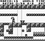 
Super Mario Land | Game Boy | gameplay screenshot | Data by MobyGames.com