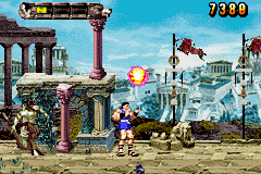 
Altered Beast: Guardian of the Realms | Game Boy Advance | gameplay screenshot | Data by MobyGames.com