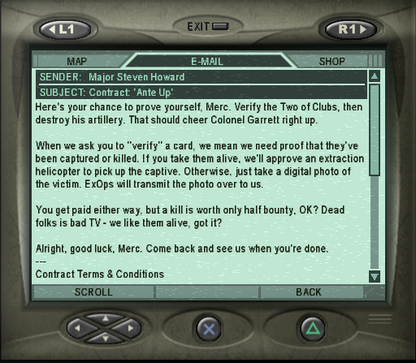 
Mercenaries: Playground of Destruction | PlayStation 2 | gameplay screenshot | Data by MobyGames.com
