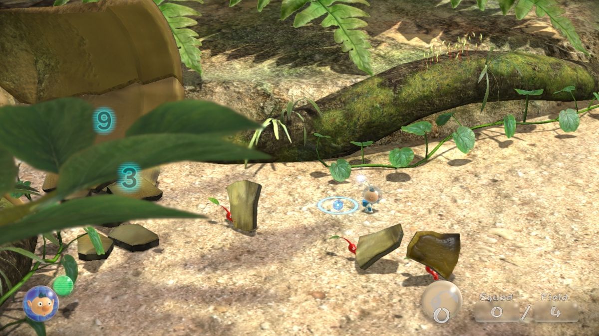 Pikmin 3 | Wii U | gameplay screenshot | region=North America | source-country= | zypher-v2 | moby-a8859145add5 | Data by MobyGames.com