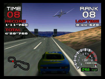 
Ridge Racer 64 | Nintendo 64 | gameplay screenshot | Data by MobyGames.com