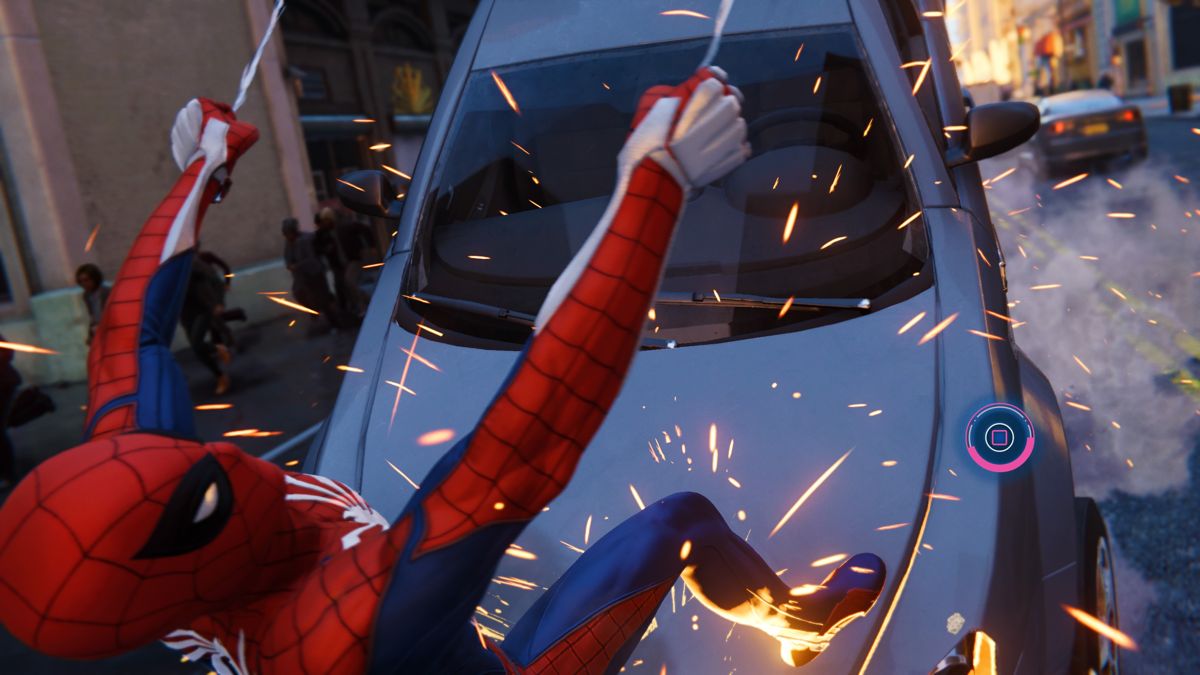 
Marvel Spider-Man | PlayStation 4 | gameplay screenshot | Data by MobyGames.com