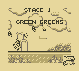 
Kirby's Dream Land | Game Boy | gameplay screenshot | Data by MobyGames.com