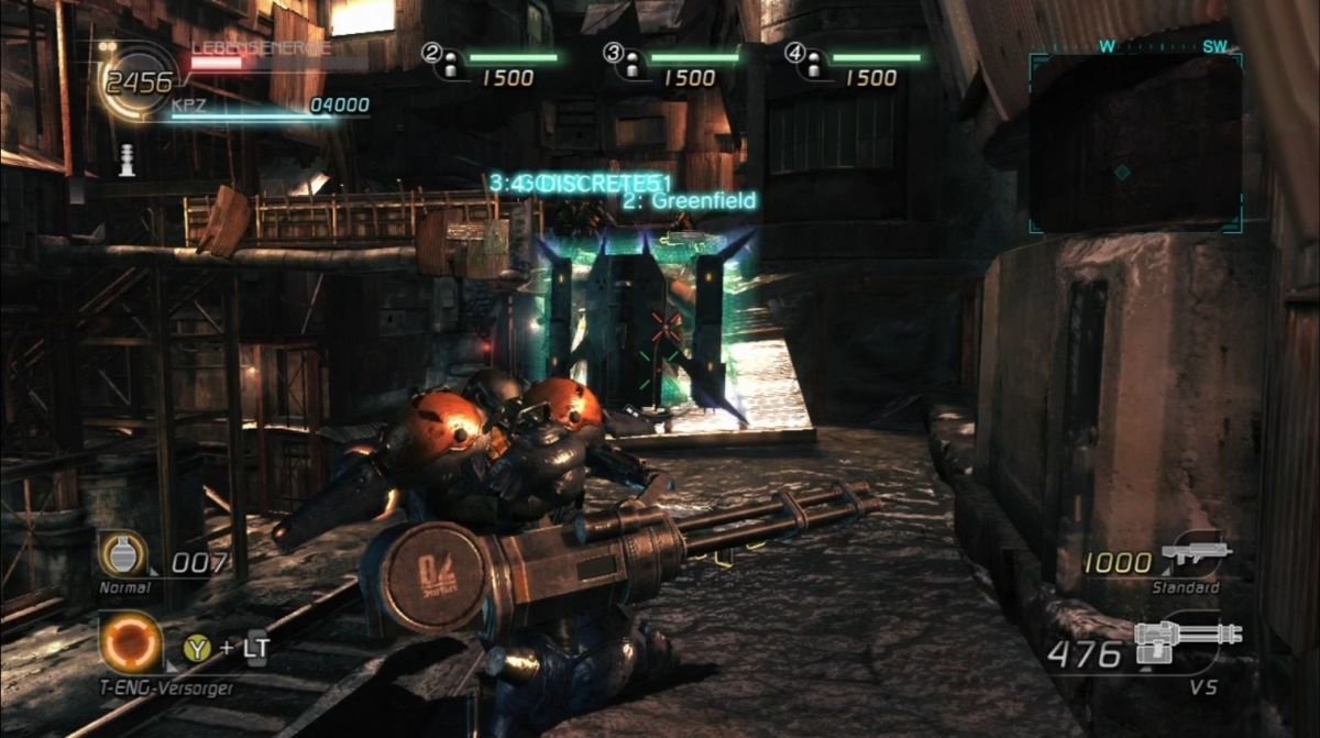 Lost Planet 2 | Xbox 360 | gameplay screenshot | region=North America | source-country= | zypher-v2 | moby-4d05eeb13caf | Data by MobyGames.com