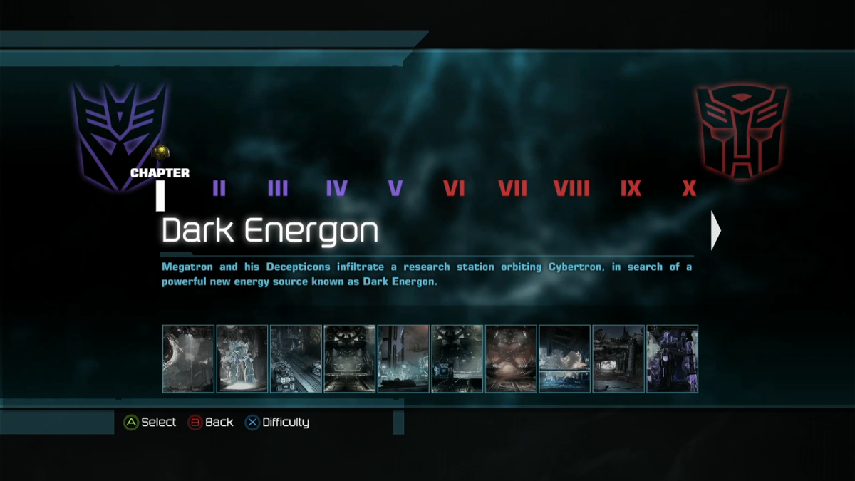 
Transformers: War for Cybertron | Xbox 360 | gameplay screenshot | Data by MobyGames.com