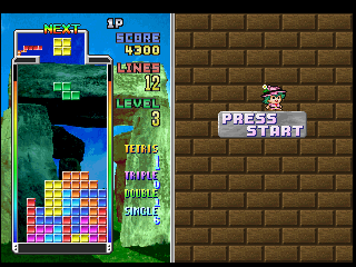 
Tetris Plus | PlayStation | gameplay screenshot | Data by MobyGames.com