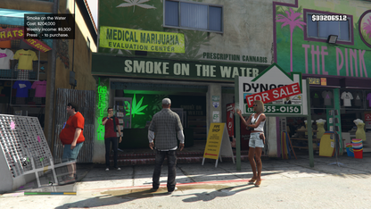 
Grand Theft Auto V | Xbox One | gameplay screenshot | Region: North America | source-country= | Data by MobyGames.com