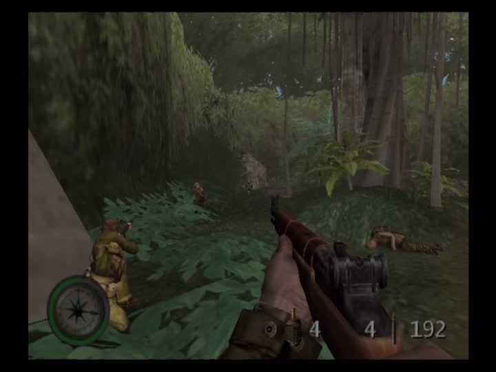 Medal of Honor: Rising Sun | PlayStation 2 | gameplay screenshot | region=North America | source-country= | zypher-v2 | moby-8f080e4b170a | Data by MobyGames.com