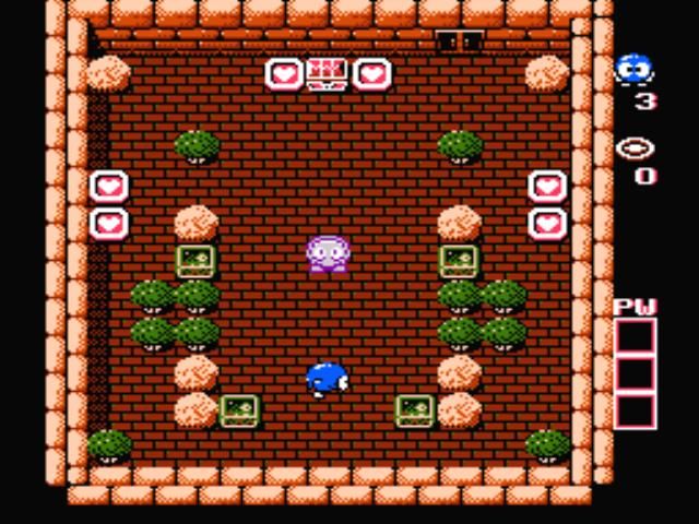
Adventures of Lolo | NES | gameplay screenshot | Data by MobyGames.com