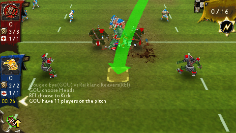 Blood Bowl | PSP | gameplay screenshot | region=North America | source-country= | zypher-v2 | moby-2f99d92ceb37 | Data by MobyGames.com
