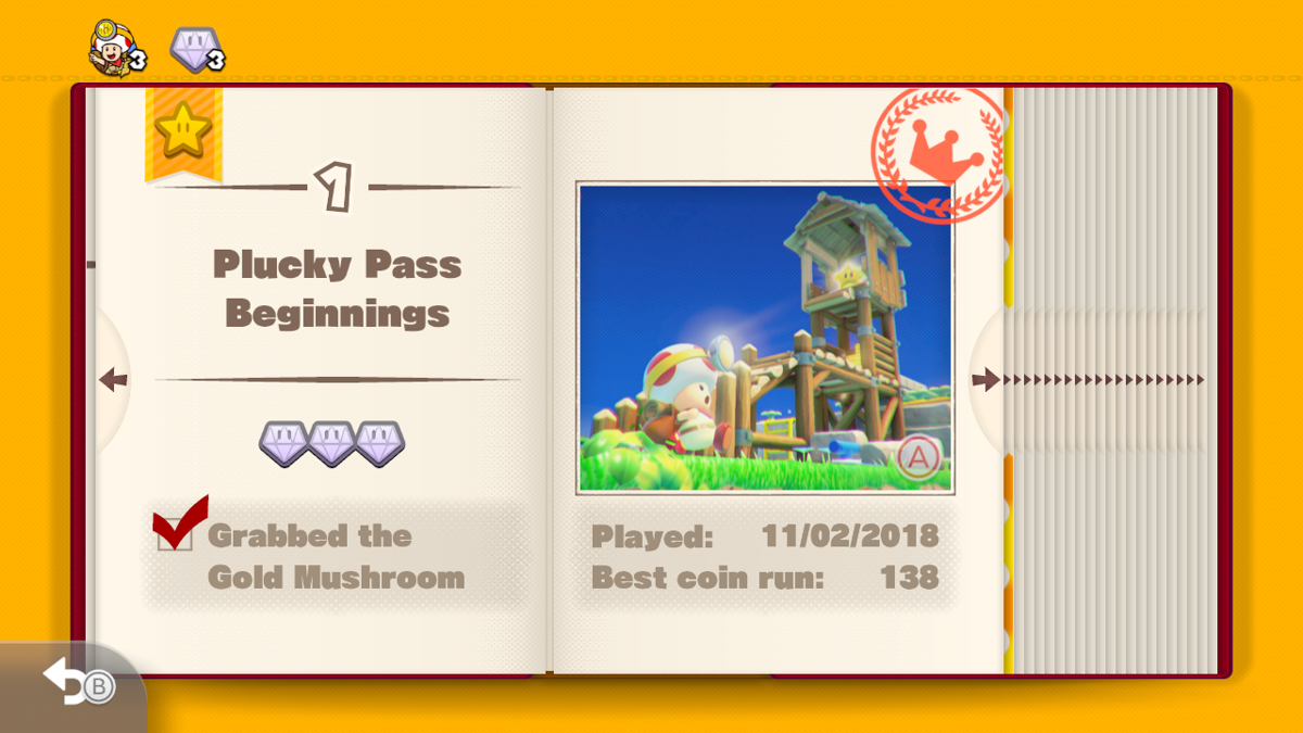 
Captain Toad: Treasure Tracker | Wii U | gameplay screenshot | Data by MobyGames.com