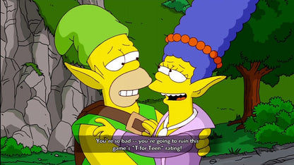 
The Simpsons Game | Xbox 360 | gameplay screenshot | Region: North America | source-country= | Data by MobyGames.com