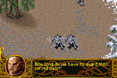 
The Lord of the Rings: The Two Towers | Game Boy Advance | gameplay screenshot | Data by MobyGames.com