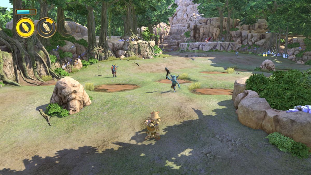 
Knack | PlayStation 4 | gameplay screenshot | Region: North America | source-country= | Data by MobyGames.com