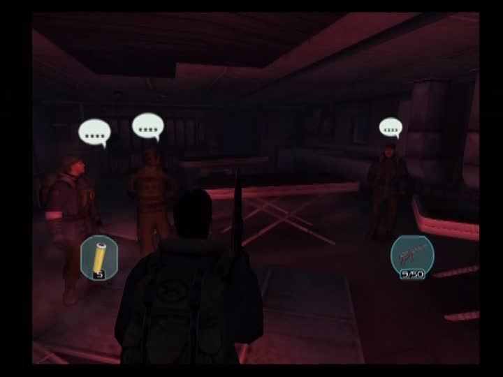 
The Thing | PlayStation 2 | gameplay screenshot | Data by MobyGames.com
