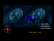 Dino Crisis | PlayStation | gameplay screenshot | region=North America | source-country= | zypher-v2 | moby-b7d9a34b1b9e | Data by MobyGames.com