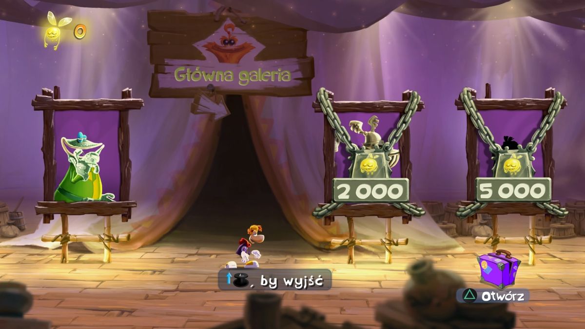 Rayman Legends | PlayStation 4 | gameplay screenshot | Region: North America | source-country= | Data by MobyGames.com
