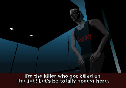 
Killer7 | PlayStation 2 | gameplay screenshot | Region: North America | source-country= | Data by MobyGames.com