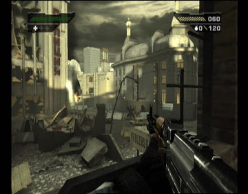 Black | Xbox | gameplay screenshot | region=North America | source-country= | zypher-v2 | moby-e3d50b8fa4a8 | Data by MobyGames.com