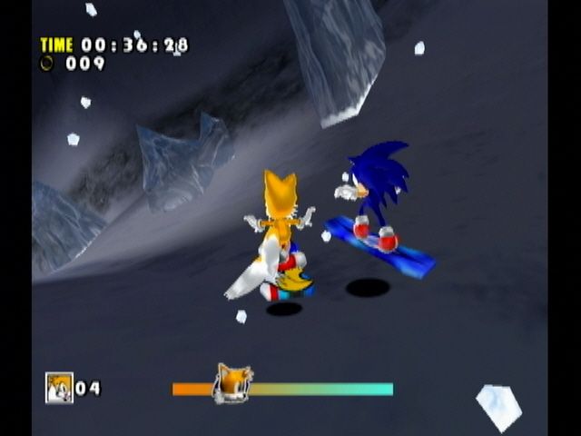 Sonic Adventure DX (Director's Cut) | GameCube | gameplay screenshot | Data by MobyGames.com