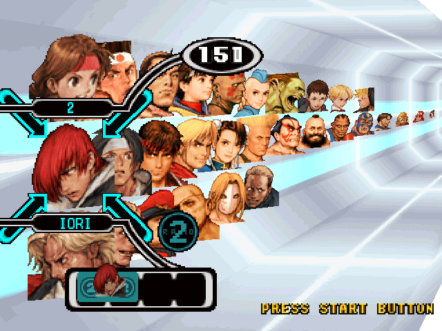 Capcom vs. SNK Pro | PlayStation | gameplay screenshot | Data by MobyGames.com