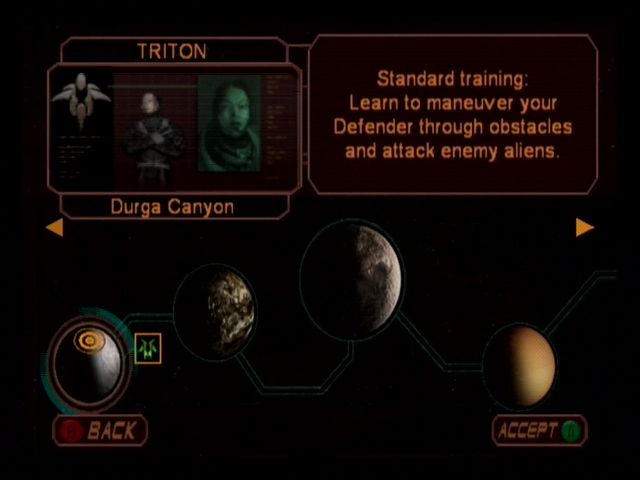 
Defender | GameCube | gameplay screenshot | Data by MobyGames.com