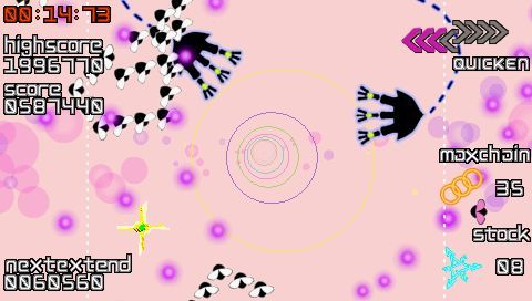 Every Extend Extra | PSP | gameplay screenshot | region=North America | source-country= | zypher-v2 | moby-82d02989ad4b | Data by MobyGames.com